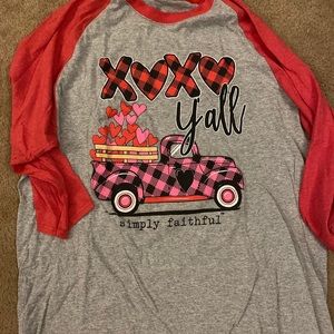 Simply southern xoxo quarter sleeve